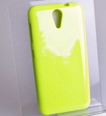 Силиконови гърбове Силиконови гърбове за HTC Силиконов гръб ТПУ гланц JELLY  CASE за HTC DESIRE 620G зелен електрик / лайм